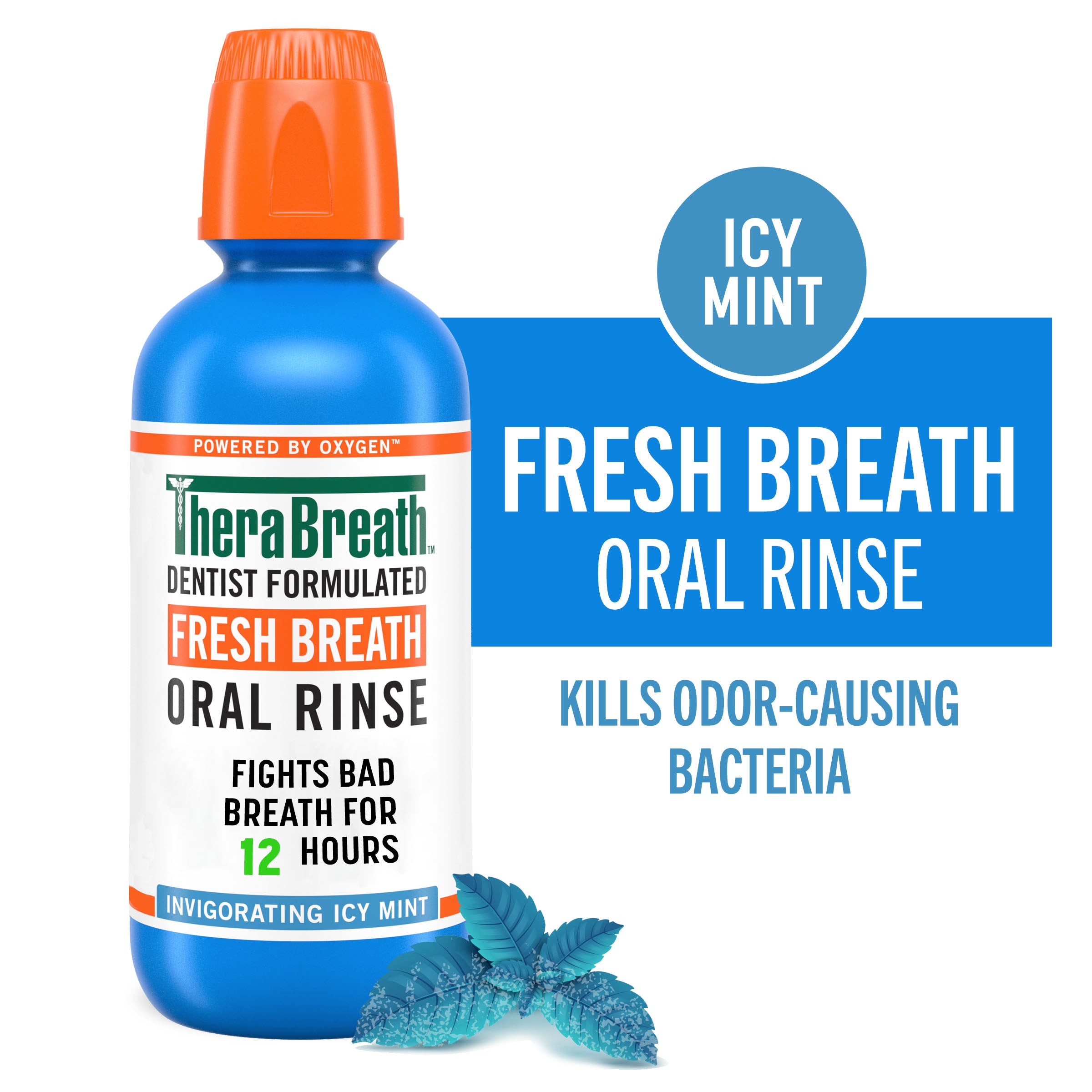 Stay Icy Bundle: 2 Mouthwash & 1 Pack Gum in Invigorating Icy Mint